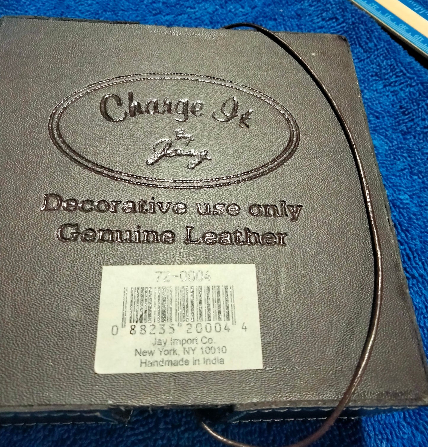 Genuine Leather Coaster Set