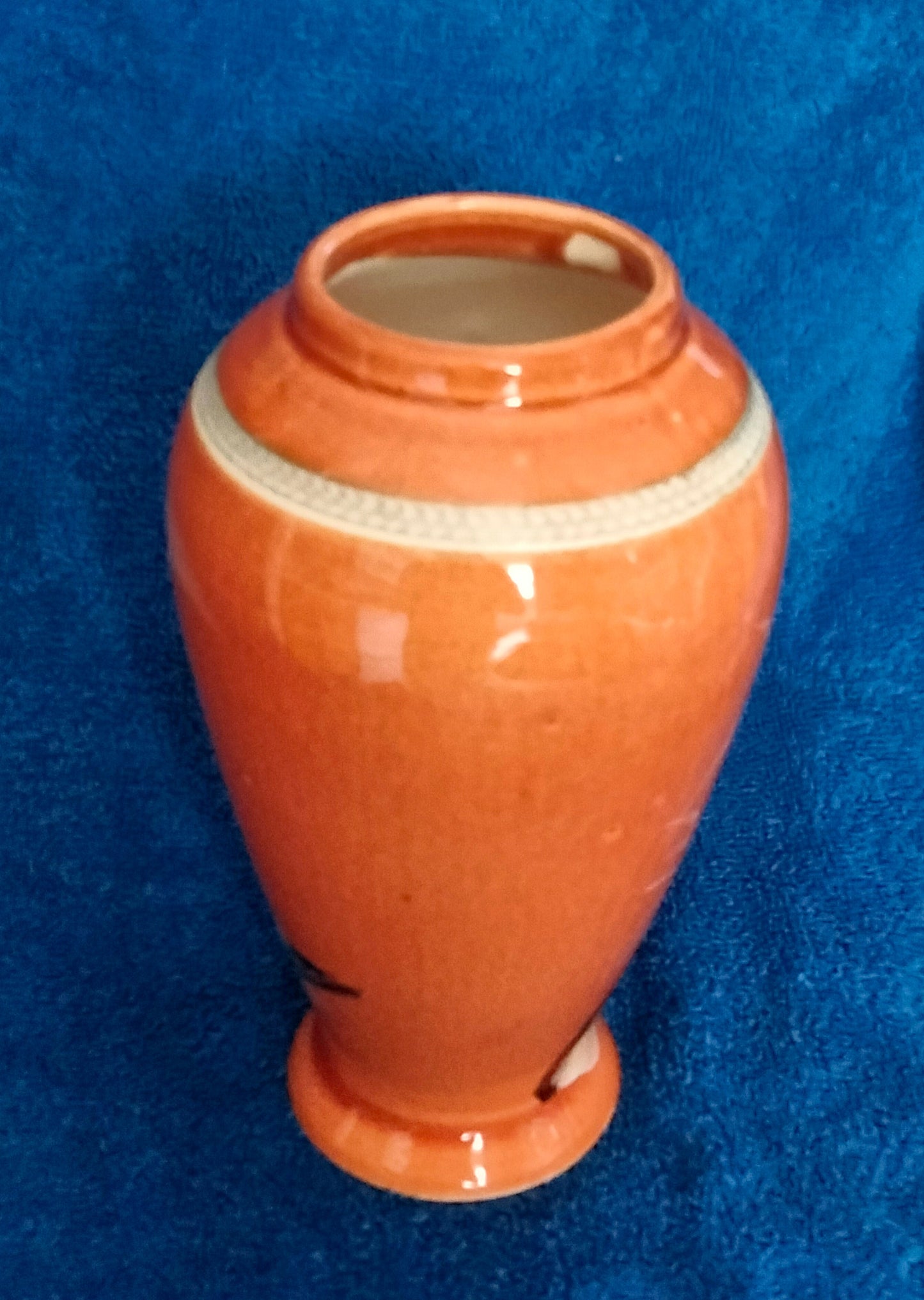 Asian Hand painted Ceramic Vase